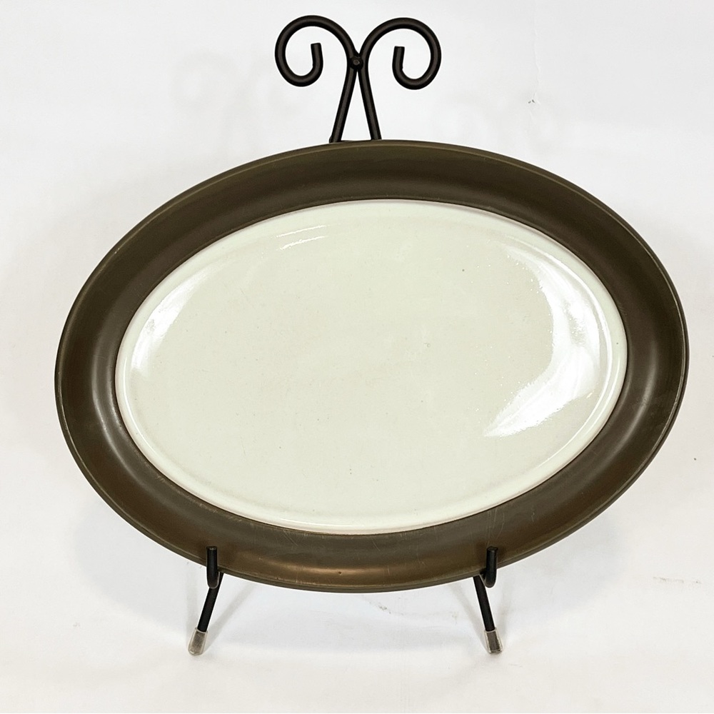 Denby Stoneware Oval Serving Platter Made In England